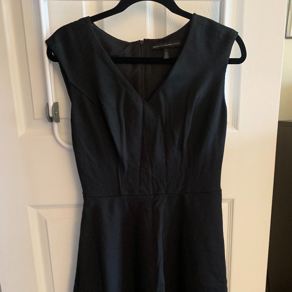 Black Fit and Flare Dress